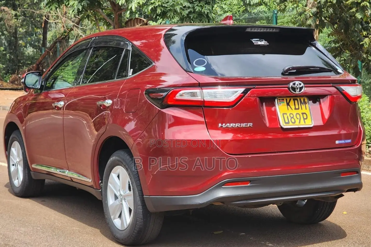 Toyota Harrier 2017 Maroon