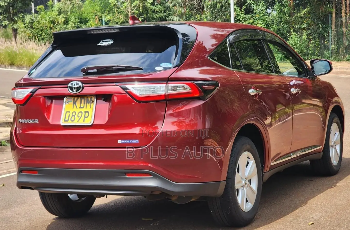 Toyota Harrier 2017 Maroon