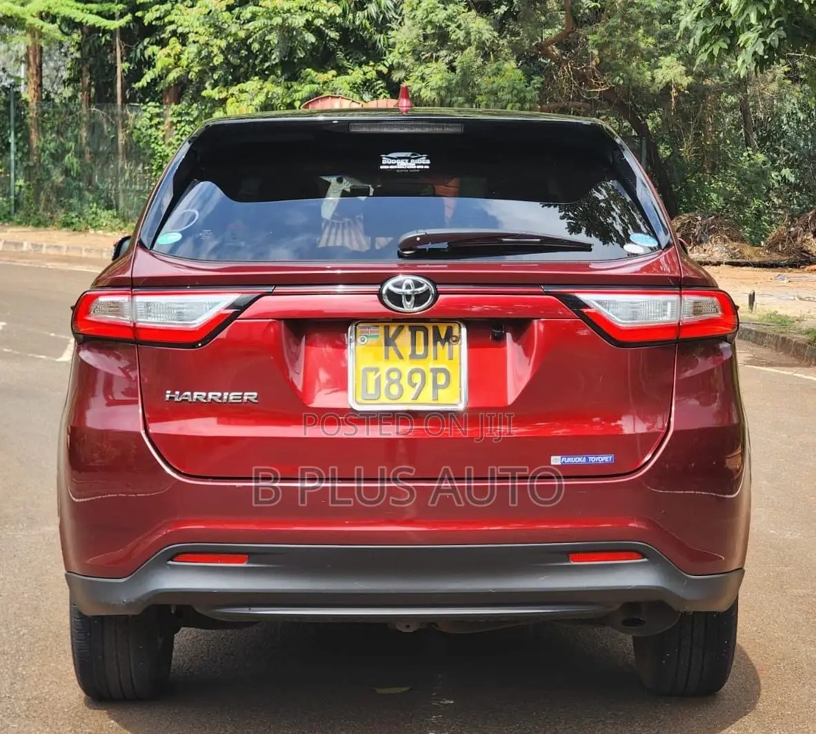 Toyota Harrier 2017 Maroon