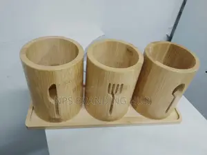 Bamboo Cutlery /Spoon Holder (Gra.T
