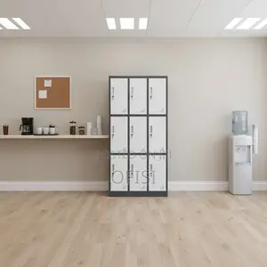 6-Locker Storage Cabinet