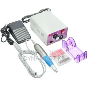 Professional 30,000 RPM Electric Nail Drill Machine With Foot Pedal