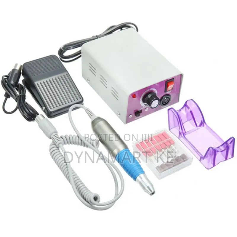 Professional 30,000 RPM Electric Nail Drill Machine With Foot Pedal