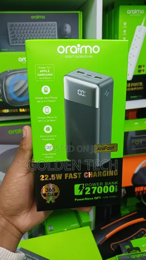 Oraimo Powernova Qf1 27000mah 22.5w Multi-Device Power Bank
