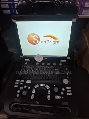 Sunbright Black and White Ultrasound Machine With Two Probes