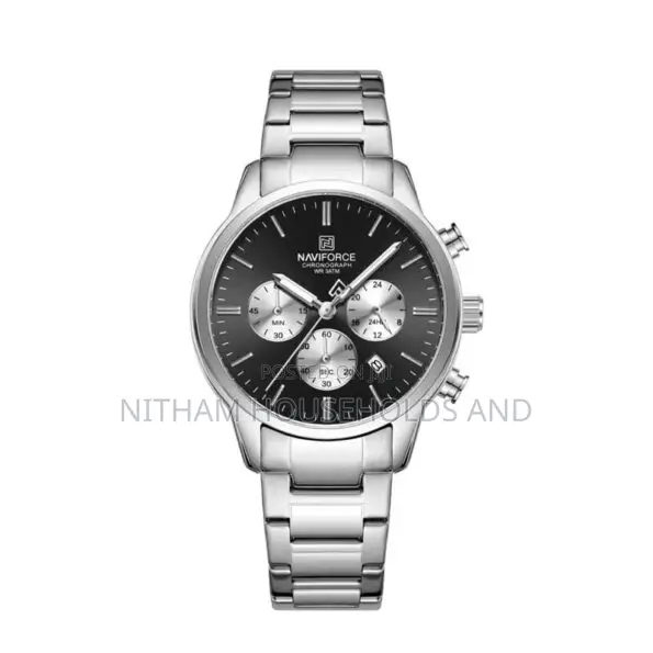 Naviforce Nf8076 Chronograph Watch Black