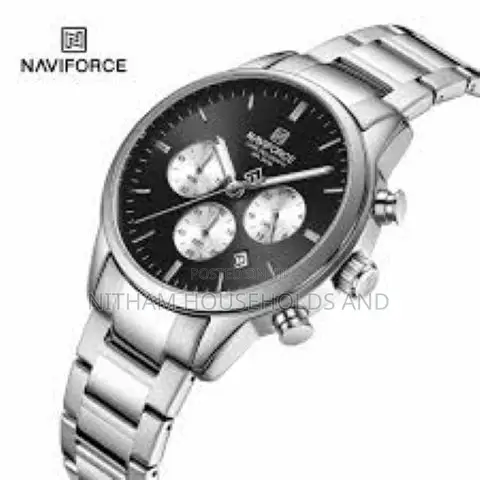 Naviforce Nf8076 Chronograph Watch Black