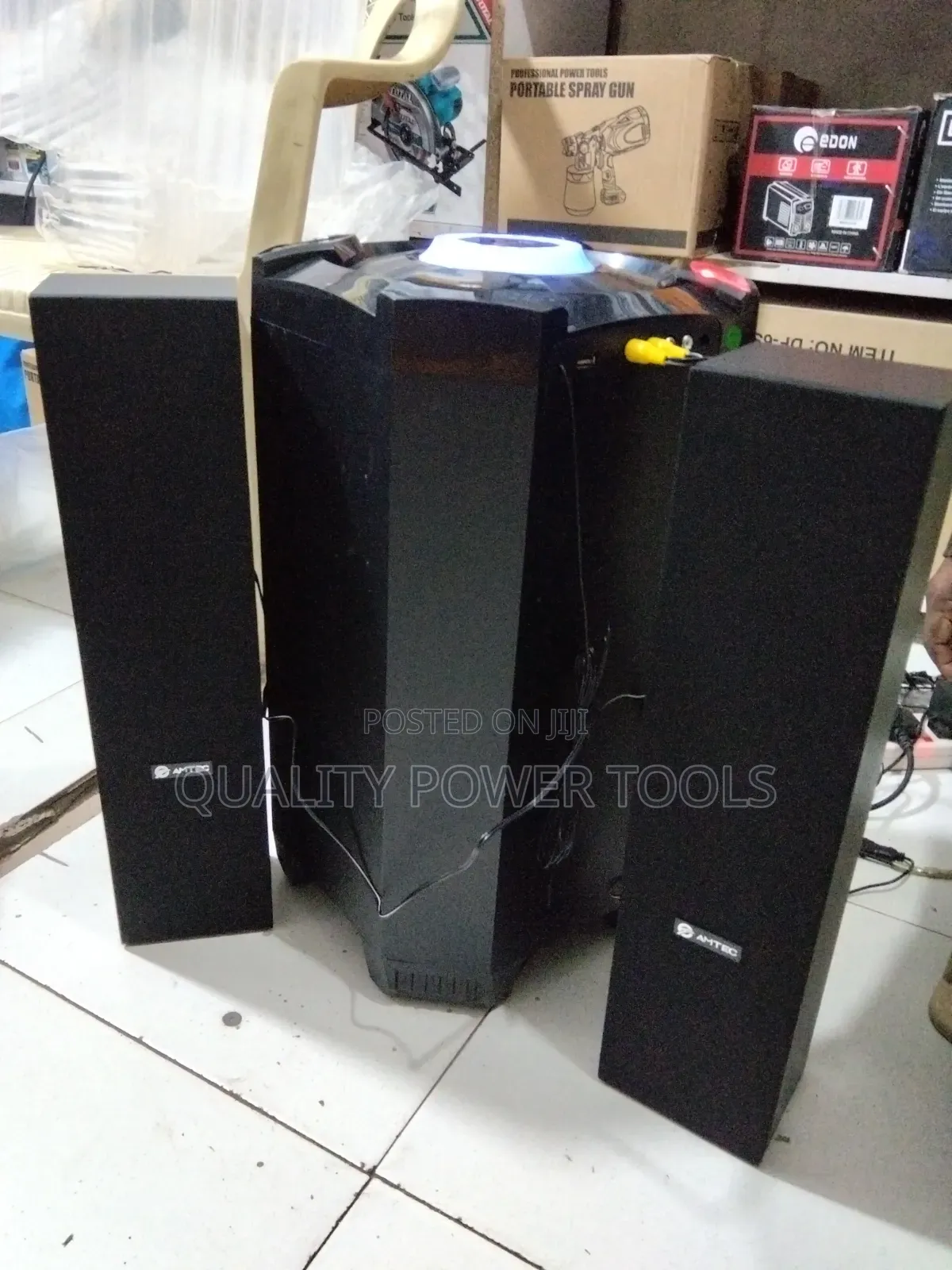 Amtec Am-02 2.1ch Multimedia Speaker Bt/Usb/Sd/Fm - Black (1yr Wrty)