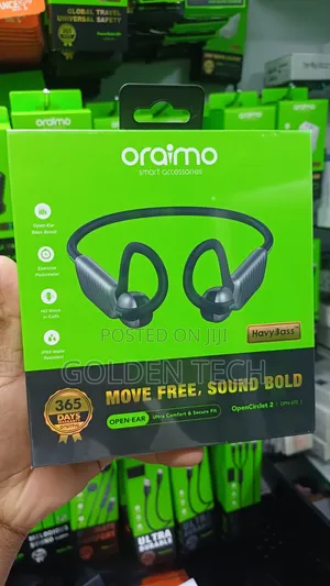 Oraimo Opencirclet 2 Open-Ear Earphones With Step Tracking