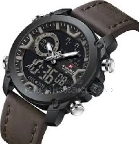 Naviforce Nf9261 Analog Watch Men Brown