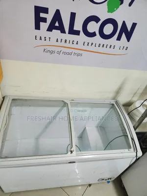White Clear Display Freezer