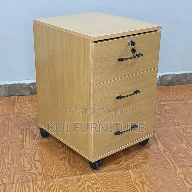 Office Cabinet; Three Locks Wooden Cabinet
