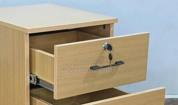 Office Cabinet; Three Locks Wooden Cabinet - thumbnail 3
