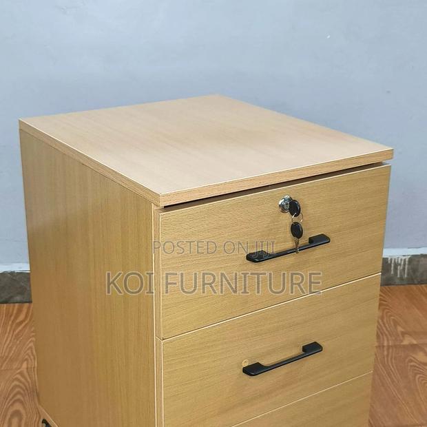 Office Cabinet; Three Locks Wooden Cabinet - thumbnail 7