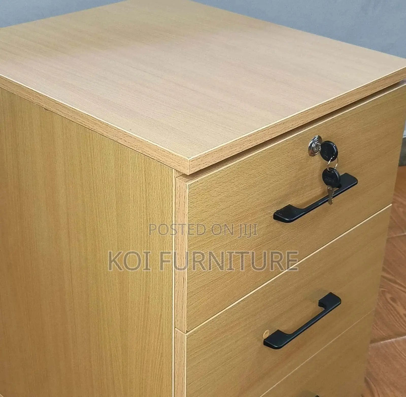 Office Cabinet; Three Locks Wooden Cabinet