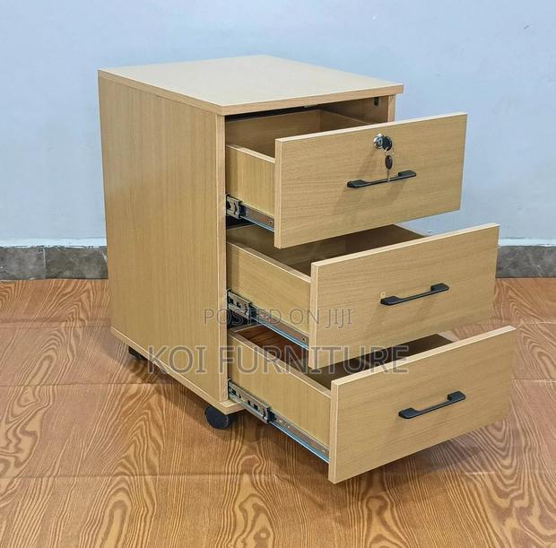 Office Cabinet; Three Locks Wooden Cabinet - thumbnail 13