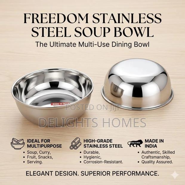 Freedom Steel Soup Bowl_b