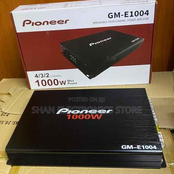 Class Ab Pioneer Gm-E7004 4 Channel Bridgeable Amp With Bass Boost - main view