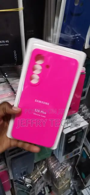 Samsung Galaxy S26 Plus Vibrant Pink Silicone Case