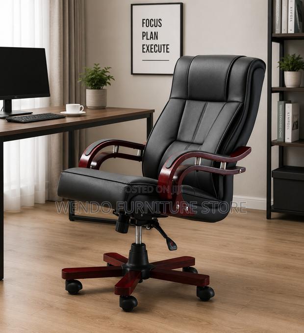 Office Chairs; Bliss Executive Leather Office Ceo Chairs - thumbnail 2