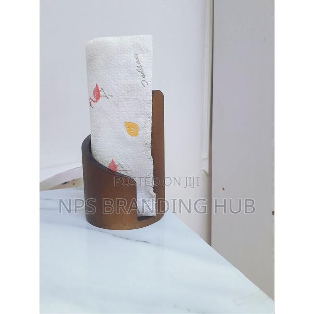 Bamboo Napkin/Paper Towel Holder (Gra.T - thumbnail 2