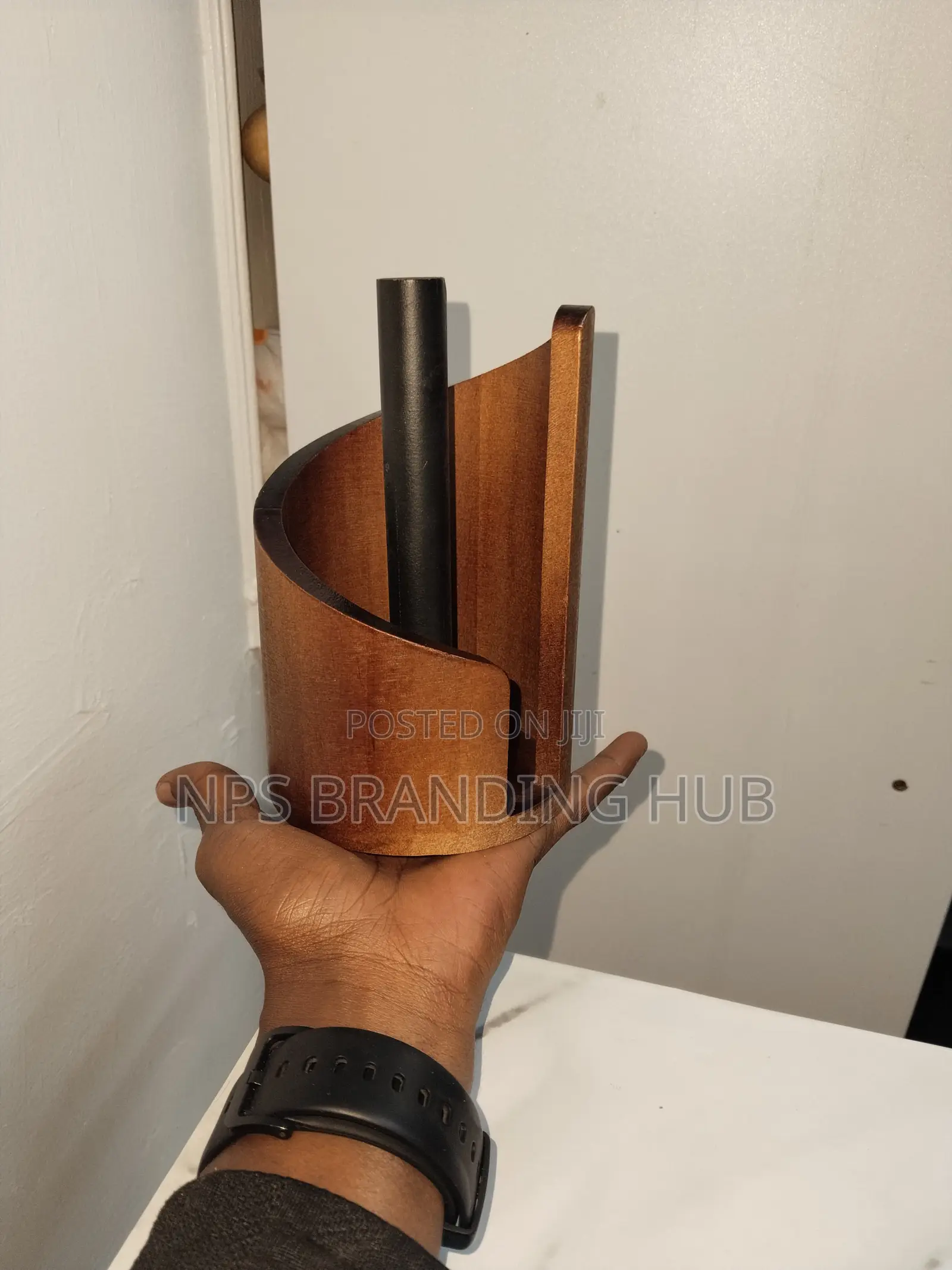 Bamboo Napkin/Paper Towel Holder (Gra.T
