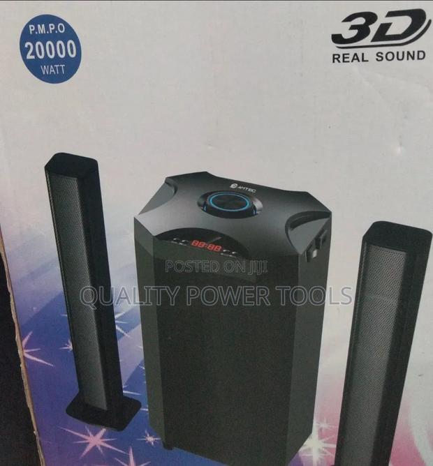 Amtec Am-02 2.1ch Multimedia Speaker Bt/Usb/Sd/Fm - Black (1yr Wrty)