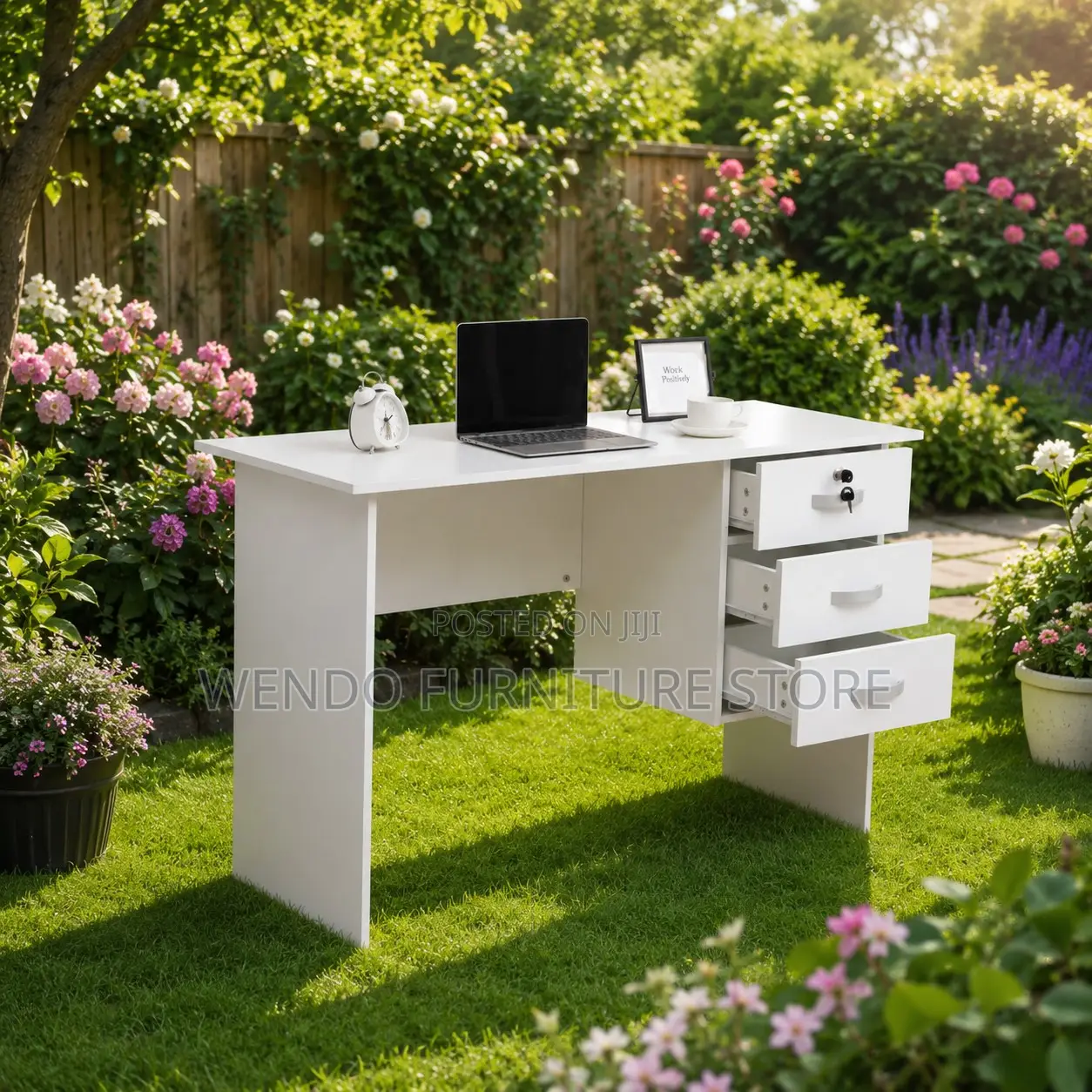 Office Desk; 1 Meter Clerical Wooden Office Desks