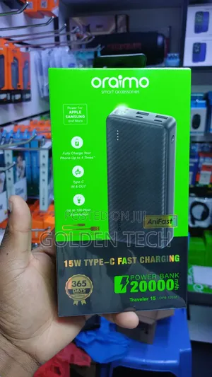 Oraimo Traveler 15 Flash High Capacity 20,000mah Battery Pack