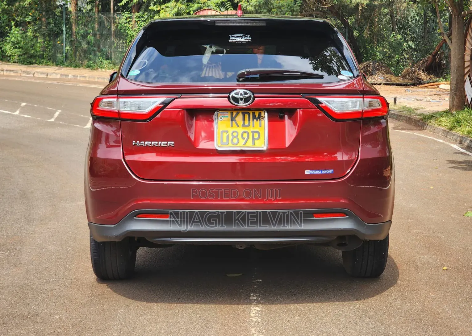 Toyota Harrier 2.0 2017 Red