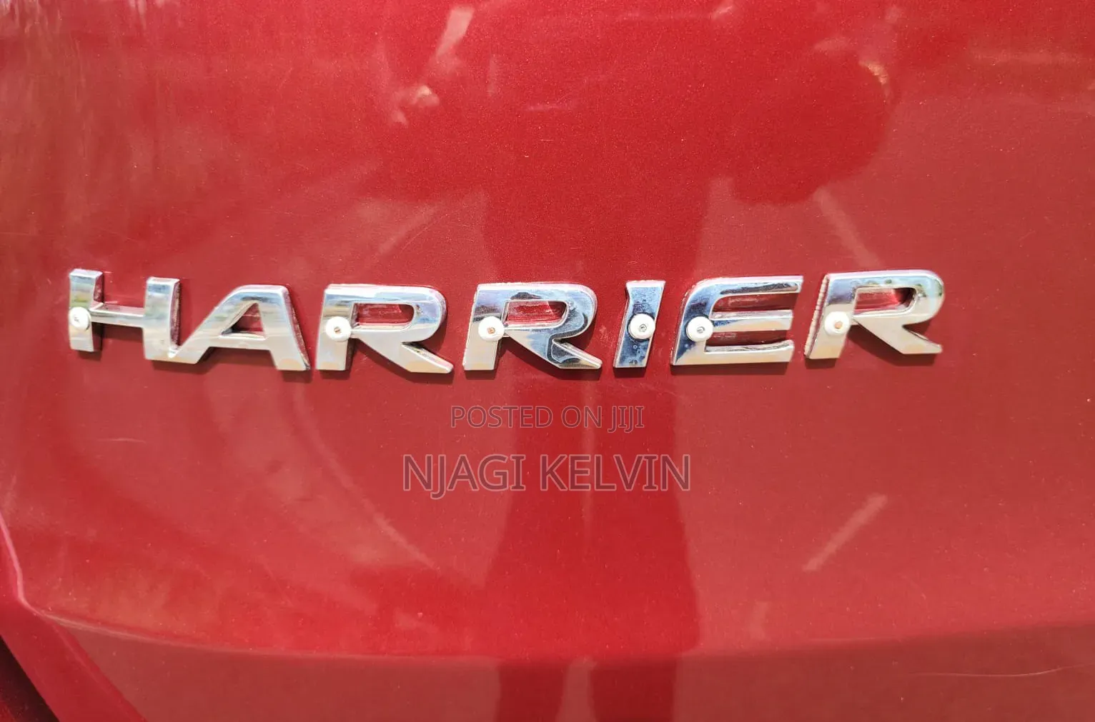 Toyota Harrier 2.0 2017 Red