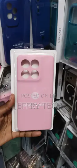 Motorola Edge 60 Premium, Pastel Pink Case-Silicone
