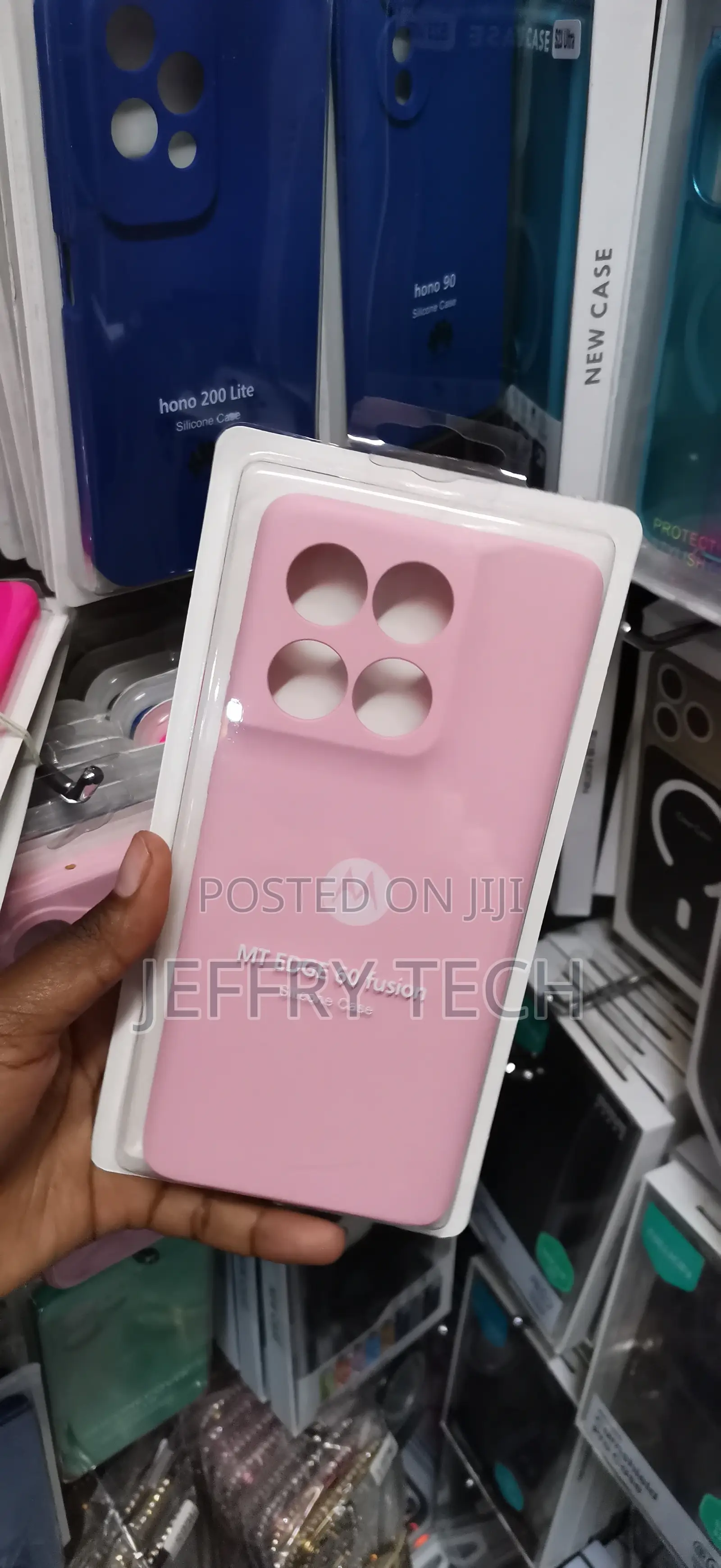 Motorola Edge 60 Premium, Pastel Pink Case-Silicone