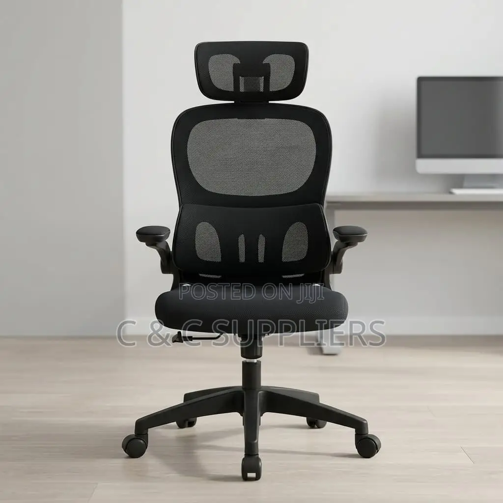 Office Ergonomic Chair With Flipping Arms