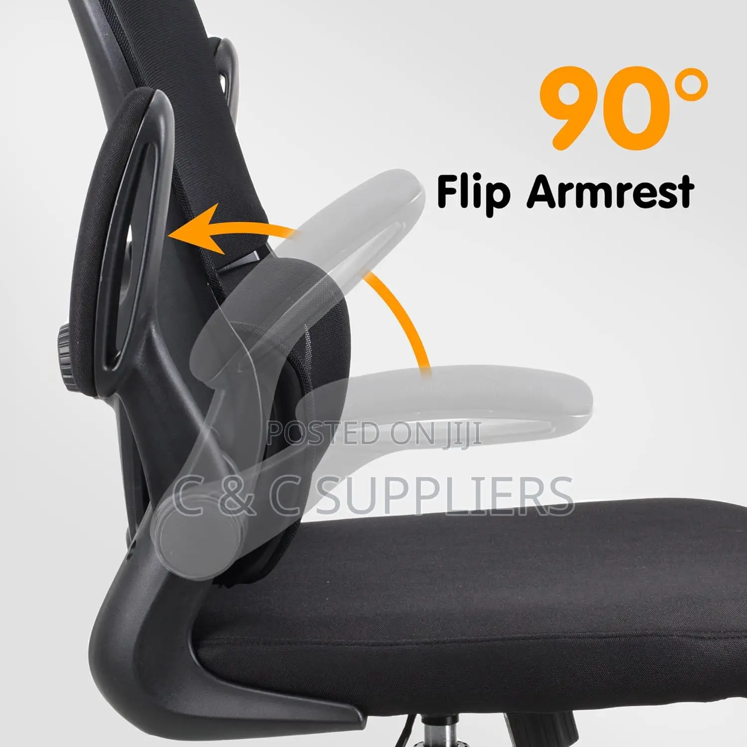 Office Ergonomic Chair With Flipping Arms