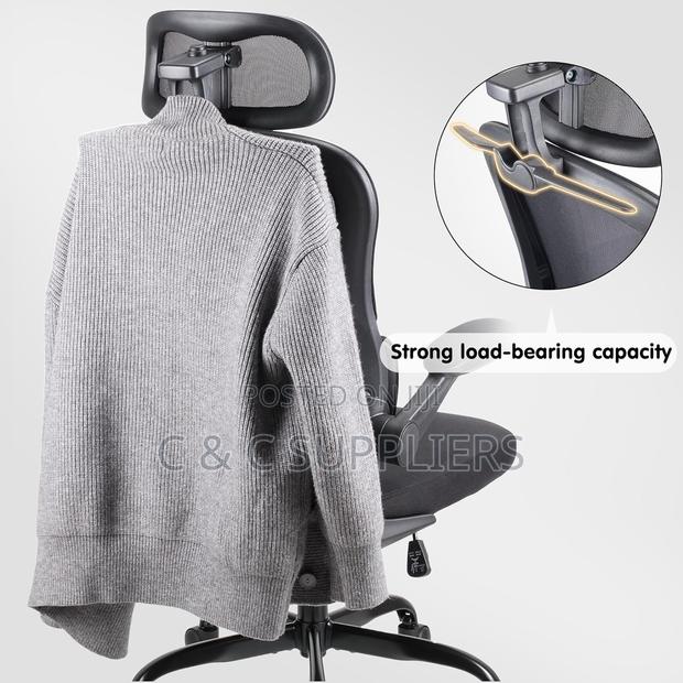 Office Ergonomic Chair With Flipping Arms - thumbnail 7