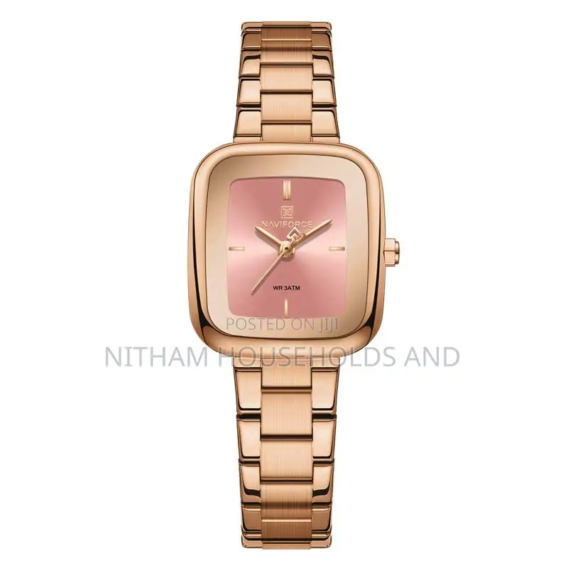 Naviforce Nf5075 Watch Women Rose Gold