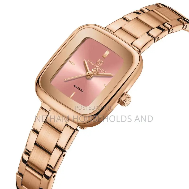 Naviforce Nf5075 Watch Women Rose Gold