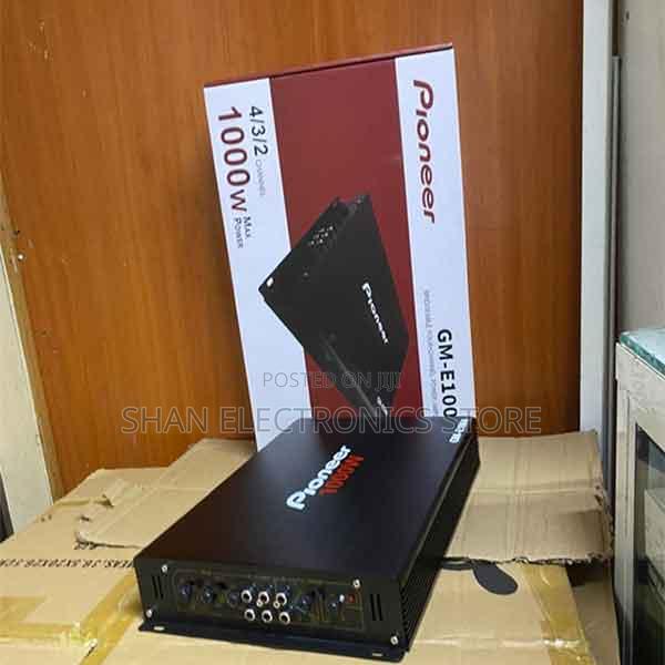 High Power Pioneer 4 Channel Amplifier Gm E7004 Bridgeable 1000watts - main view