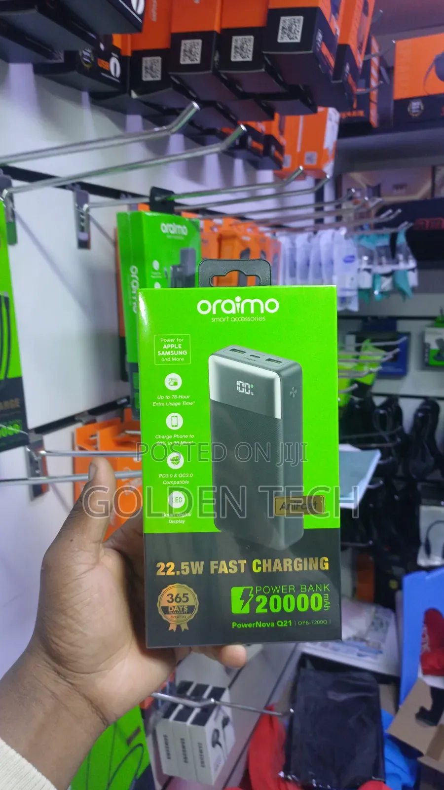 Oraimo Powernova Q21 20000mah 22.5w Power Bank