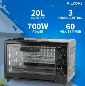 20 Litres Ailyons Electric Oven