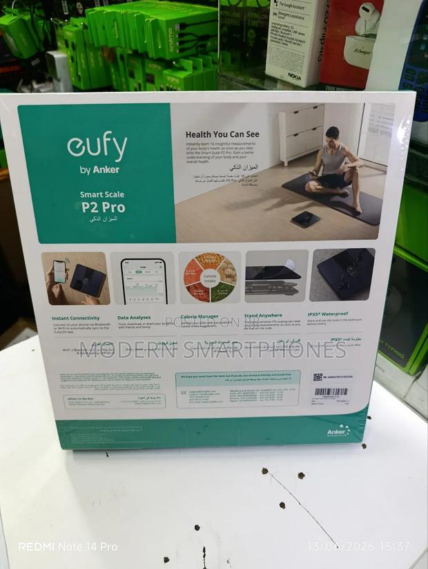 Eufy Smart Scale P2 Pro Digital Bathroom Scale With Wi-Fi Bluetooth - thumbnail 3