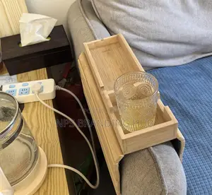 Bamboo Sofa Arm Rest Organizer (Gra.T