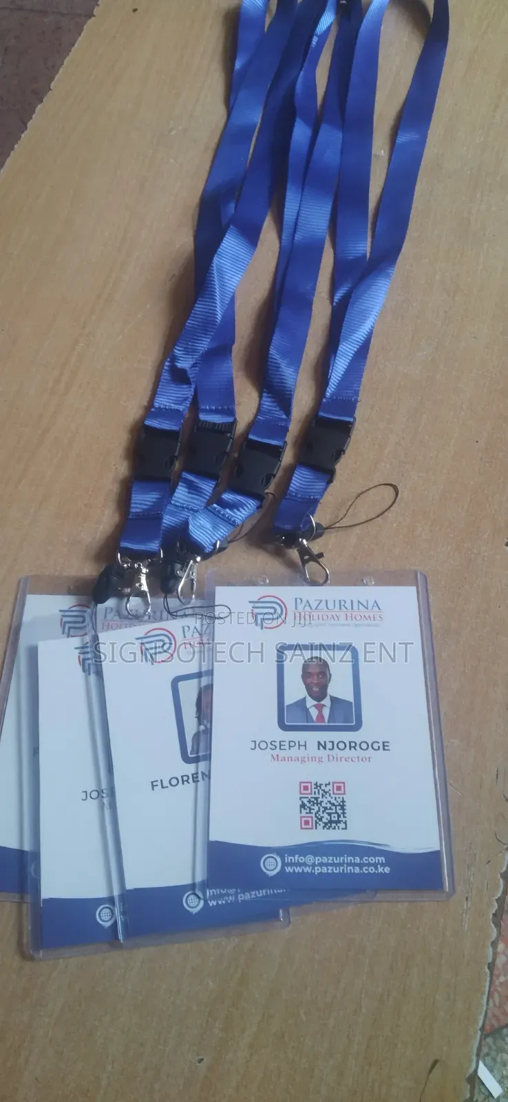 Staff Ids Printing