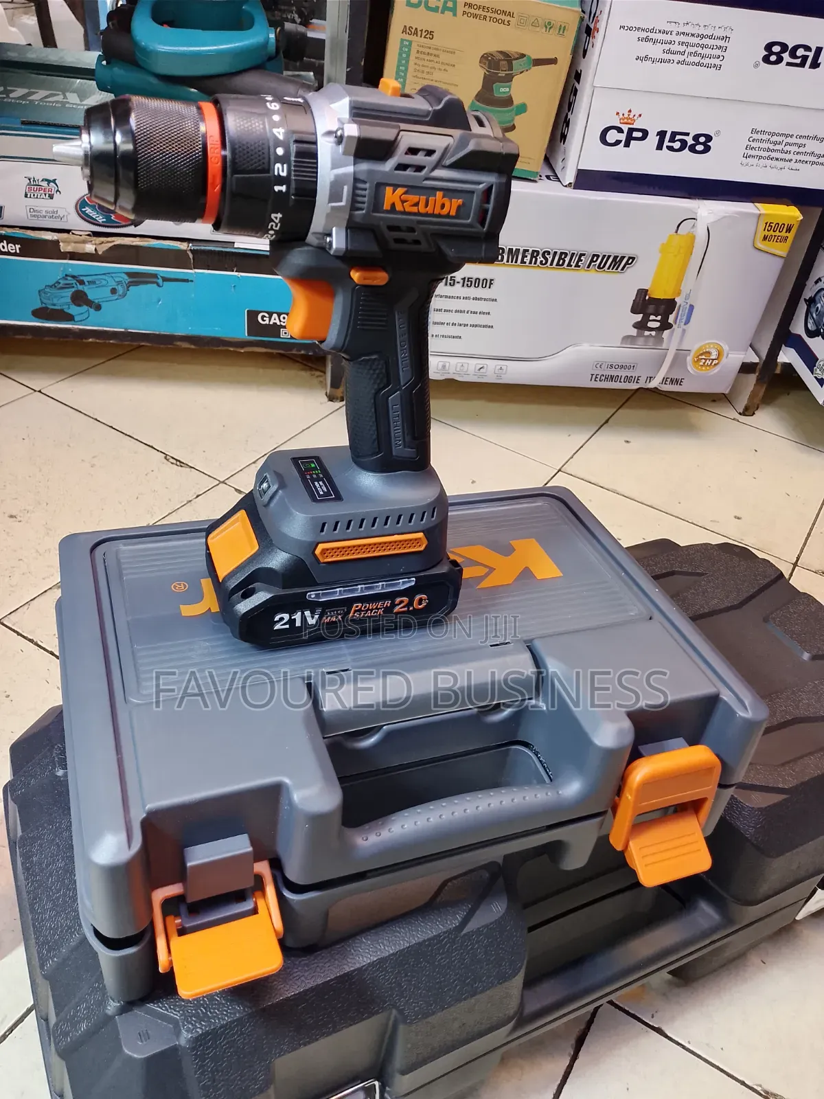 Orginal Kzubr Brushless Cordless Drill 21v/ High Value Cordless Drill