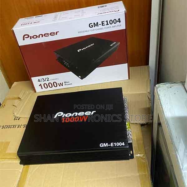 Gm-A6704 Pioneer 4-Channel Bridgeable Amplifier With Bass Boost