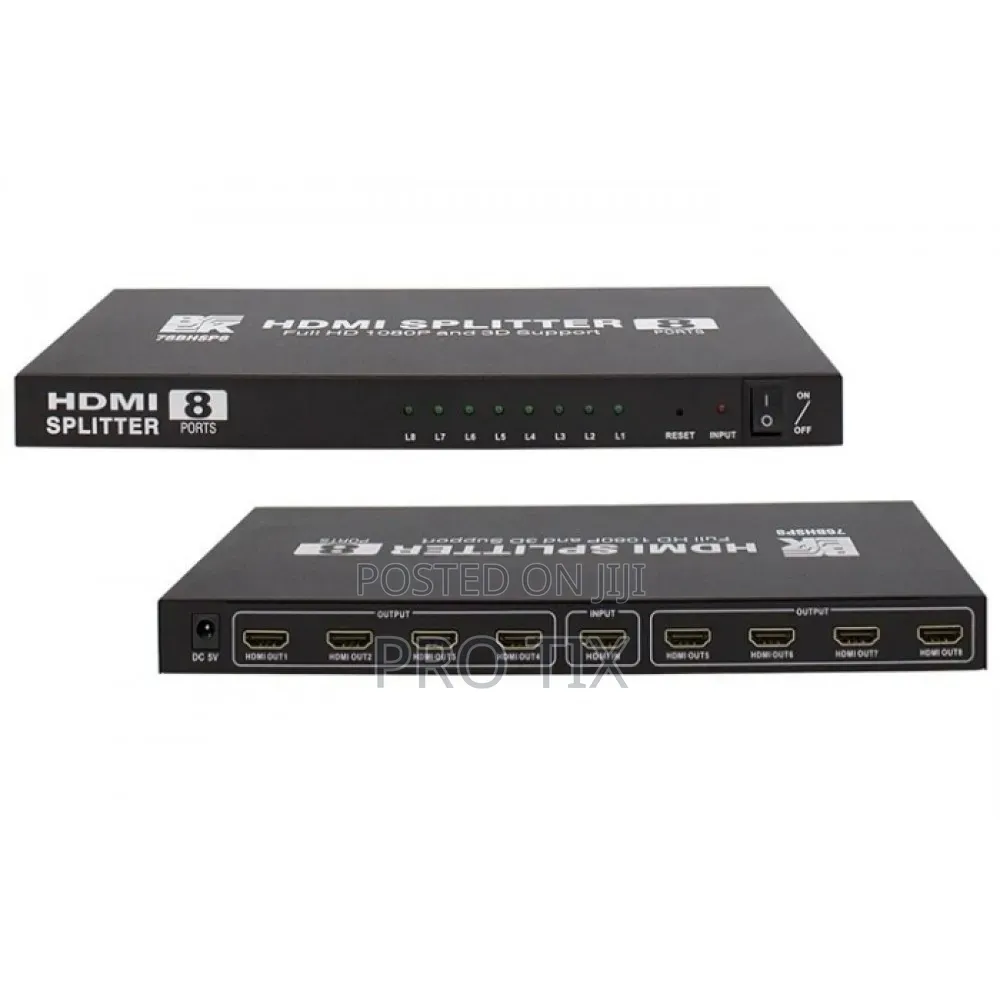 Hdmi Splitter Uhd 4kx2k 1x8