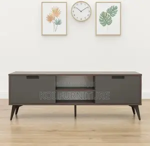 Wooden Spacious Living Room Tv Stands