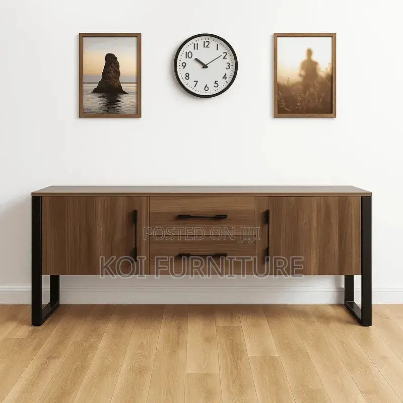Wooden Spacious Living Room Tv Stands