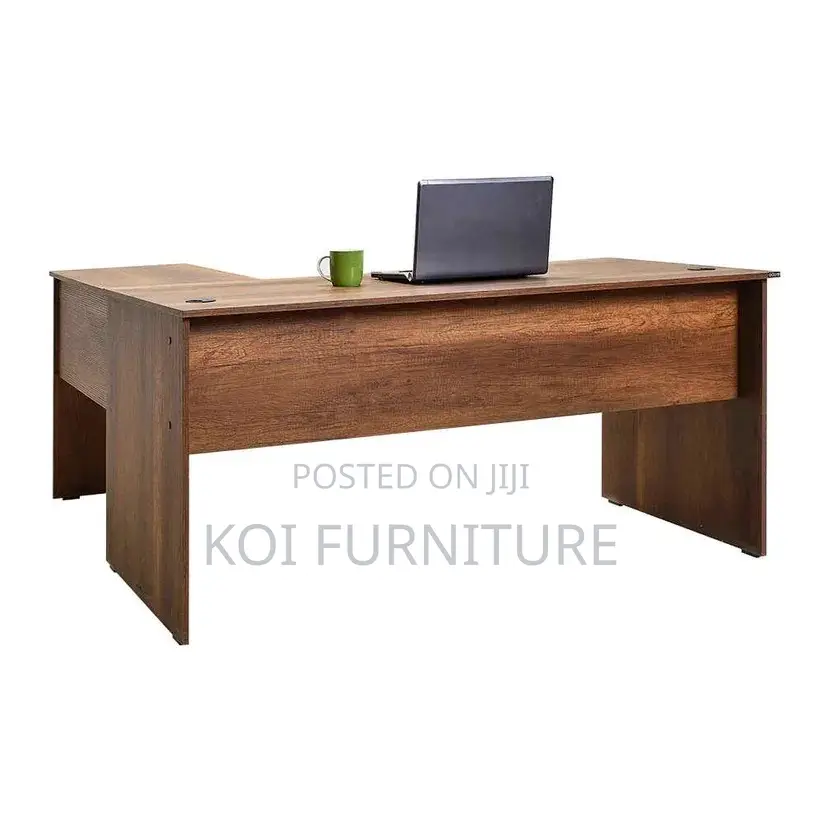 Office Desk; 1.2 Meters Curved Office Desk With Drawers
